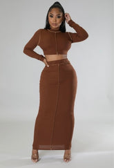 Cocoa Skirt Set
