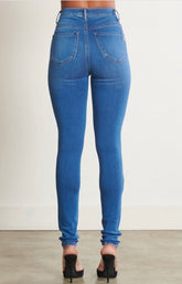 Peachy Mid Rise Denim