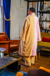 Color Blocked Trench