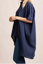 Hi-low Button Down Tunic