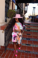 Tie Dye Short Set