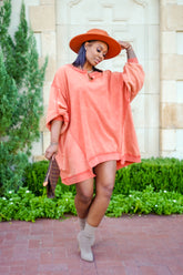 Rustic Oversized Sweatshirt