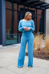 Teal Berry Lounger Set