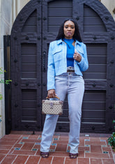 Brunch in Blue Jacket