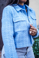 Brunch in Blue Jacket