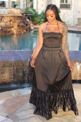 Ace Satin Maxi