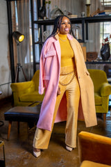 Color Blocked Trench