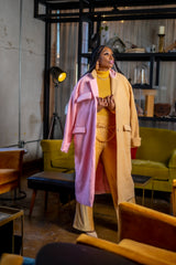Color Blocked Trench